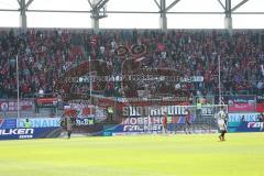 2. BL - Saison 2018/2019 - FC Ingolstadt 04 - SV Sandhausen - Fans - choreo - banner - Foto: Meyer Jürgen