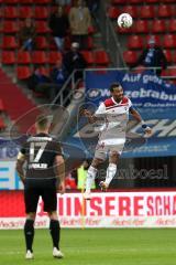 2. Bundesliga - FC Ingolstadt 04 - MSV Duisburg - Kevin Wolze (17 Duisburg) Marvin Matip (34, FCI) Kopfball