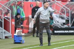 2. BL - Saison 2018/2019 - FC Ingolstadt 04 - Holstein Kiel - Tomas Oral (Cheftrainer FCI) gibt Anweisungen - Foto: Meyer Jürgen