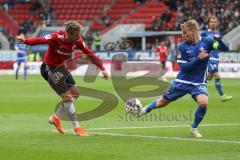 2. Bundesliga - FC Ingolstadt 04 - SV Darmstadt 98 - Holland, Fabian (Darmstadt 32) Thomas Pledl (30, FCI)