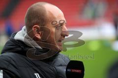 2. Bundesliga - FC Ingolstadt 04 - MSV Duisburg - Cheftrainer Torsten Lieberknecht (Duisburg) Interview mit Sky