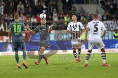 2. Bundesliga - Fußball - FC Ingolstadt 04 - FC St. Pauli - #Sonny Kittel (10, FCI) Benedikt Gimber (5, FCI) Miyaichi, Ryo (12 Pauli) Marvin Knoll (5 Pauli)