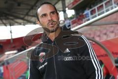 2. Bundesliga - FC Ingolstadt 04 - SC Paderborn 07 - Cheftrainer Alexander Nouri (FCI) vor dem Spiel