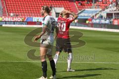 2. BL - Saison 2018/2019 - FC Ingolstadt 04 - SV Sandhausen - Dennis Diekmeier (#18 Sandhausen) - Sonny Kittel (#10 FCI) - enttäuscht - Foto: Meyer Jürgen