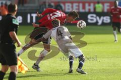 2. BL - Saison 2018/2019 - FC Ingolstadt 04 - DSC Arminia Bielefeld - Stefan Kutschke (#20 FCI) - Anderson Lucoqui (#4 Bielefeld) - Foto: Meyer Jürgen