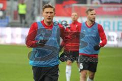 2. Bundesliga - FC Ingolstadt 04 - 1. FC Heidenheim - Konstantin Kerschbaumer (7, FCI) vor dem Spiel