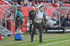 2. BL - Saison 2018/2019 - FC Ingolstadt 04 - Holstein Kiel - Tomas Oral (Cheftrainer FCI) gibt Anweisungen - Foto: Meyer Jürgen