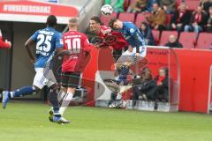 Regionalliga Bayern - Saison 2018/2019 - FC Ingolstadt 04 II - Hamburger SV - Stefan Kutschke (#20 FCI) - Sonny Kittel (#10 FCI) - Foto: Meyer Jürgen