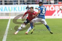 2. Bundesliga - FC Ingolstadt 04 - Hamburger SV - Thorsten Röcher (29 FCI) Douglas Santos (6 HSV)