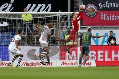 2. BL - Saison 2018/2019 - FC Ingolstadt 04 - FC St. Pauli - Marco Knaller (#16 FCI) hält den Ball sicher - Foto: Meyer Jürgen