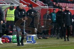 2. Bundesliga - FC Ingolstadt 04 - 1. FC Heidenheim - Cheftrainer Jens Keller (FCI) an der Seitenlinie gibt Anweisungen