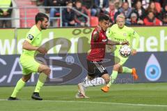 2. Bundesliga - Fußball - FC Ingolstadt 04 - SV Wehen Wiesbaden - Darío Lezcano (11, FCI)  -