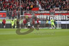 2. Bundesliga - Fußball - FC Ingolstadt 04 - SV Wehen Wiesbaden - Der 0:1 Führungstreffer für Wiesbaden durch Daniel-Kofi Kyereh (17 SVW)