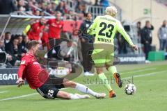 2. Bundesliga - Relegation - FC Ingolstadt 04 - SV Wehen Wiesbaden 2:3 - Phil Neumann (26, FCI) Alf Mintzel (23 SVW)