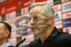 2. Bundesliga - Fußball - FC Ingolstadt 04 - Vorstellung neuer Trainer, Jens Keller, Cheftrainer Jens Keller (FCI) Pressekonferenz