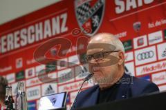 2. Bundesliga - Fußball - FC Ingolstadt 04 - Thomas Linke kommt als externer Berater zurück zum FCI, Vorsitzender des Vorstandes Peter Jackwerth (FCI) stellt sich den Fragen