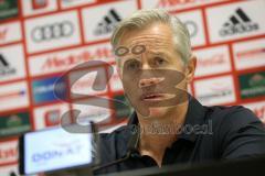 2. Bundesliga - Fußball - FC Ingolstadt 04 - Vorstellung neuer Trainer, Jens Keller, Cheftrainer Jens Keller (FCI) Pressekonferenz
