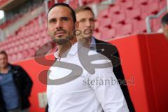 2. Bundesliga - Fußball - FC Ingolstadt 04 - Pressekonferenz, neuer Trainer Vorstellung Alexander Nouri (FCI) - Cheftrainer Alexander Nouri (FCI) im Audi Sportpark