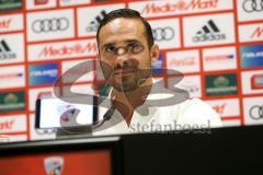 2. Bundesliga - Fußball - FC Ingolstadt 04 - Pressekonferenz, neuer Trainer Vorstellung Alexander Nouri (FCI) - Cheftrainer Alexander Nouri (FCI)