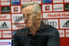 2. Bundesliga - Fußball - FC Ingolstadt 04 - Vorstellung neuer Trainer, Jens Keller, Cheftrainer Jens Keller (FCI) Pressekonferenz