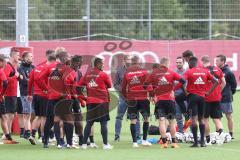 2. Bundesliga - Fußball - FC Ingolstadt 04 - Training mit neuem Trainer Vorstellung Alexander Nouri (FCI) - leiten das erste Training zusammen, Co-Trainer Markus Feldhoff (FCI) und Cheftrainer Alexander Nouri (FCI)