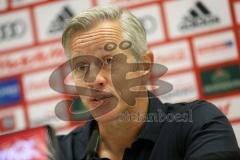 2. Bundesliga - Fußball - FC Ingolstadt 04 - Vorstellung neuer Trainer, Jens Keller, Cheftrainer Jens Keller (FCI) Pressekonferenz