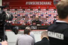 2. Bundesliga - Fußball - FC Ingolstadt 04 - Thomas Linke kommt als externer Berater zurück zum FCI, Vorsitzender des Vorstandes Peter Jackwerth (FCI) stellt sich den Fragen