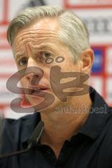 2. Bundesliga - Fußball - FC Ingolstadt 04 - Vorstellung neuer Trainer, Jens Keller, Cheftrainer Jens Keller (FCI) Pressekonferenz
