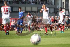 2. Bundesliga - Fußball - Testspiel - FC Ingolstadt 04 - SpVgg Unterhaching - Tor verpasst, Thorsten Röcher (29 FCI) ärgert sich