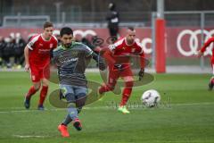 2. Bundesliga - Testspiel - FC Ingolstadt 04 - Hallescher FC - Elfmeter Tor 1:0 durch Almog Cohen (8, FCI), Jubel