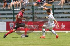 2. Bundesliga - Fußball - FC Ingolstadt 04 - Testspiel - FC Wacker Innsbruck - Paulo Otavio (6, FCI) rechts Michael Schimpelsberger (Wacker)