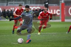 2. Bundesliga - Testspiel - FC Ingolstadt 04 - Hallescher FC - Elfmeter Tor 1:0 durch Almog Cohen (8, FCI), Jubel