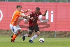 2. Bundesliga - Fußball - Testspiel - FC Ingolstadt 04 - Karlsruher SC - Thorsten Röcher (29 FCI) rechts