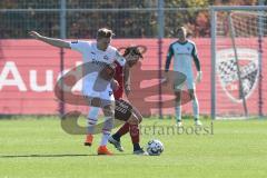 2. Bundesliga - Testspiel - FC Ingolstadt 04 - FC Würzburger Kickers - Patrick Breitkreuz (20 Kickers) gegen Almog Cohen (8, FCI) erster Einsatz nach Verletzung