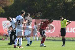 2. Bundesliga - Testspiel - FC Ingolstadt 04 - FC Würzburger Kickers - bleibt verletzt liegen Darío Lezcano (11, FCI)