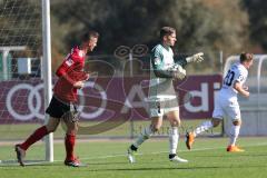 2. Bundesliga - Testspiel - FC Ingolstadt 04 - FC Würzburger Kickers - mit Torwart Philipp Heerwagen (1, FCI)