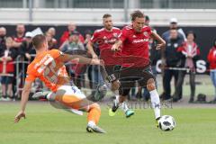 2. Bundesliga - Fußball - Testspiel - FC Ingolstadt 04 - Karlsruher SC - rechts Konstantin Kerschbaumer (7, FCI)
