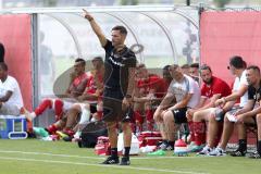 2. Bundesliga - Fußball - Testspiel - FC Ingolstadt 04 - SpVgg Unterhaching - Cheftrainer Stefan Leitl (FCI)