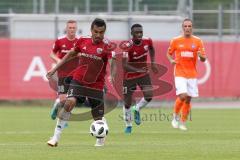 2. Bundesliga - Fußball - Testspiel - FC Ingolstadt 04 - Karlsruher SC - Sturm zum Tor Darío Lezcano (11, FCI)