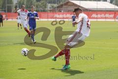 2. Bundesliga - Fußball - Testspiel - FC Ingolstadt 04 - SpVgg Unterhaching - Abschluß Schuß Stefan Kutschke (20, FCI)