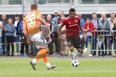 2. Bundesliga - Fußball - Testspiel - FC Ingolstadt 04 - Karlsruher SC - rechts Darío Lezcano (11, FCI)