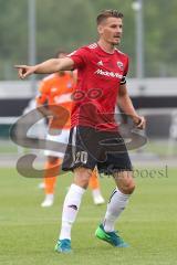 2. Bundesliga - Fußball - Testspiel - FC Ingolstadt 04 - Karlsruher SC - Anweisung Stefan Kutschke (20, FCI)