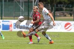 2. Bundesliga - Fußball - FC Ingolstadt 04 - Testspiel - FC Wacker Innsbruck - Thomas Pledl (30, FCI) links und  Dominik Baumgartner (Wacker)