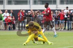 2. Bundesliga - Fußball - Testspiel - FC Ingolstadt 04 - Karlsruher SC - Schuß Tor Sturm zum 2:1 Agyemang Diawusie (27, FCI) Jubel