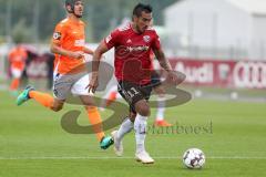 2. Bundesliga - Fußball - Testspiel - FC Ingolstadt 04 - Karlsruher SC - Darío Lezcano (11, FCI) trifft zum Ausgleich 1:1