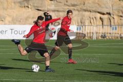 2. Bundesliga - FC Ingolstadt 04 - Winter-Trainingslager Alicante - Fatih Kaya (36, FCI) Konstantin Kerschbaumer (7, FCI)