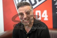 2. Bundesliga - Fußball - FC Ingolstadt 04 - Trainerwechsel - Tomas Oral kommt zurück als Cheftrainer mit Co-Trainer Michael Henke, Pressekonferenz, Cheftrainer Tomas Oral (FCI) stellt der Presse Rede und Antwort