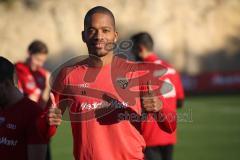 2. Bundesliga - FC Ingolstadt 04 - Winter-Trainingslager Alicante - nach dem Training, Charlison Benschop (35 FCI)