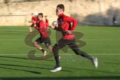 2. Bundesliga - FC Ingolstadt 04 - Winter-Trainingslager Alicante - Tempolauf Sprint Stefan Kutschke (20, FCI)