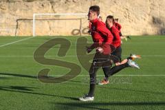 2. Bundesliga - FC Ingolstadt 04 - Winter-Trainingslager Alicante - Tempolauf Sprint Stefan Kutschke (20, FCI)